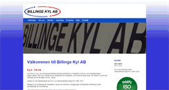 Desktop Screenshot of billingekylab.se