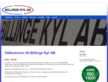 Tablet Screenshot of billingekylab.se